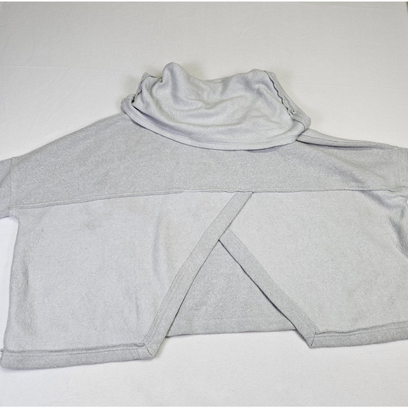 Free People Huntington Oversized Pullover Womens S Cowl Neck Sweatshirt Tulip - Picture 11 of 16